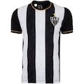 Camiseta do Atlético -MG Masculina Braziline Trevo PRETO/BRANCO