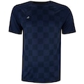 Camiseta Masculina Adams Manga Curta Futebol Dry AZUL ESCURO