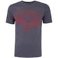 Camiseta do Barcelona Masculina Camp Nou AZUL ESC MESCLA