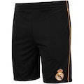 Bermuda do Real Madrid Masculina Dry Fit PRETO