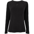 Camiseta Feminina Manga Longa ASICS Soft Casual PRETO