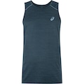 Camiseta Regata Masculina ASICS Mesh Respirável AZUL