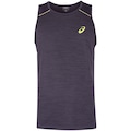 Camiseta Regata Masculina ASICS Mesh Respirável ROXO ESCURO