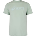 Camiseta Masculina ASICS Manga Curta Algodão Misto VERDE CLARO