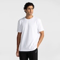 Opção de cor BRANCO de Camiseta Masculina ASICS Manga Curta Malha Dupla Box