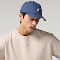 Camiseta Masculina ASICS Manga Curta Malha Dupla Box BEGE