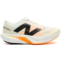 Tênis New Balance Fuelcell Rebel V4 Feminino BRANCO/LARANJA CLA