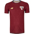 Camisa de Treino do São Paulo 25 New Balance Masculina VERMELHO