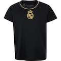 Camiseta do Real Madrid Braziline Juvenil Lenda PRETO