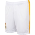 Calção do Real Madrid Braziline Infantil Liga BRANCO/AMARELO CLARO