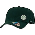 Boné Aba Curva do Palmeiras Supercap Tinturado com Aplicação Snapback Adulto VERDE ESCURO