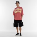 Camiseta Piet Manga Curta Recreational Air Brush SUP ROSA