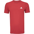 Camiseta Masculina adidas Manga Curta Own The Run Basic VERMELHO