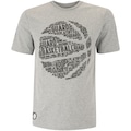 Camiseta Masculina Adams Casual Basquete CINZA MESCLA