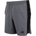 Bermuda New Balance Tenacity Logo 7 Masculina CINZA