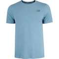 Camiseta Masculina New Balance Active Logo AZUL ESCURO
