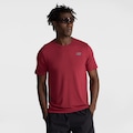 Opção de cor VERMELHO de Camiseta Masculina New Balance Active Logo
