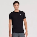 Camiseta Masculina New Balance Manga Curta Sport Essentials AMARELO FLUOR
