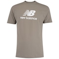 Opção de cor 1 de Camiseta Masculina New Balance Manga Curta Essentials