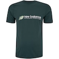 Camiseta Masculina New Balance Manga Curta Professional Athletics VERDE