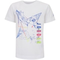 Camiseta Infantil Nike Jordan Manga Curta Coleção Em Al 23 BRANCO