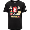 Camiseta Infantil Nike Manga Curta Boxy Got PRETO