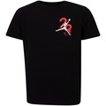 Camiseta Infantil Nike Jordan Manga Curta Fliglht PRETO