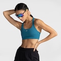 Opção de cor AZUL de Top Fitness New Balance Alta Sustentação Essentials Run Feminino