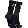 Meia Para Corrida On Running Cano Alto Performance Run Sock Low PRETO/PRETO