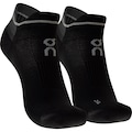 Meia Para Corrida On Running Cano Médio Performance Run Sock Low PRETO/PRETO