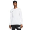 Camiseta Masculina Nike Manga Longa Dri-Fit Park VII JS BRANCO