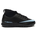 Chuteira Society Infantil Nike Mercurial Superfly 10 Club PRETO