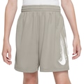 Bermuda Juvenil Nike Dri-fit Multi HBR CINZA
