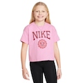 Camiseta Nike Sportswear Graphic Juvenil ROSA