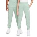 Calça Nike Sportswear Club Knit Infantil VERDE ESCURO