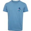 Camiseta Infantil Nike Manga Curta Sportswear Boxy 1 AZUL