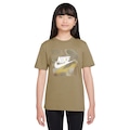 Camiseta Infantil Nike Sportswear Club Exp BEGE/BRANCO