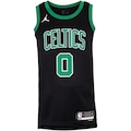 Camiseta Regata Jayson Tatum NBA Nike Boston Celtics Statement Edition PRETO/VERDE