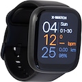Monitor Cardíaco X-Watch XSWQP10001A Adulto PRETO
