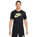 Camiseta Masculina Nike Manga Curta Run Energy MI PRETO
