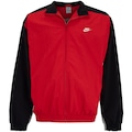 Jaqueta Masculina Club Woven Track Jacket Nike VERMELHO/PRETO