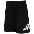 Bermuda Infantil adidas Big Logo BRANCO/PRETO