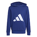 Blusa de Moletom Infantil adidas com Capuz Essentials AZUL ESCURO