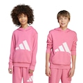 Blusa de Moletom Infantil adidas com Capuz Essentials ROSA