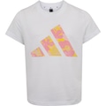 Camiseta adidas Printed Flower Juvenil BRANCO