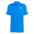 Camisa Polo adidas Club 3 Listras - Masculina AZUL