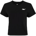Camiseta Feminina Nike Manga Curta Sportswear Club PRETO