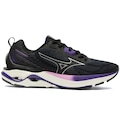 Tênis Mizuno Wave Dynasty 7 Feminino PRETO/ROXO ESC