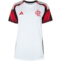 Camisa do Flamengo II 25/26 Torcedor adidas Feminina BRANCO
