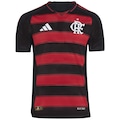 Camisa do Flamengo I 25/26 Jogador adidas Masculina PRETO